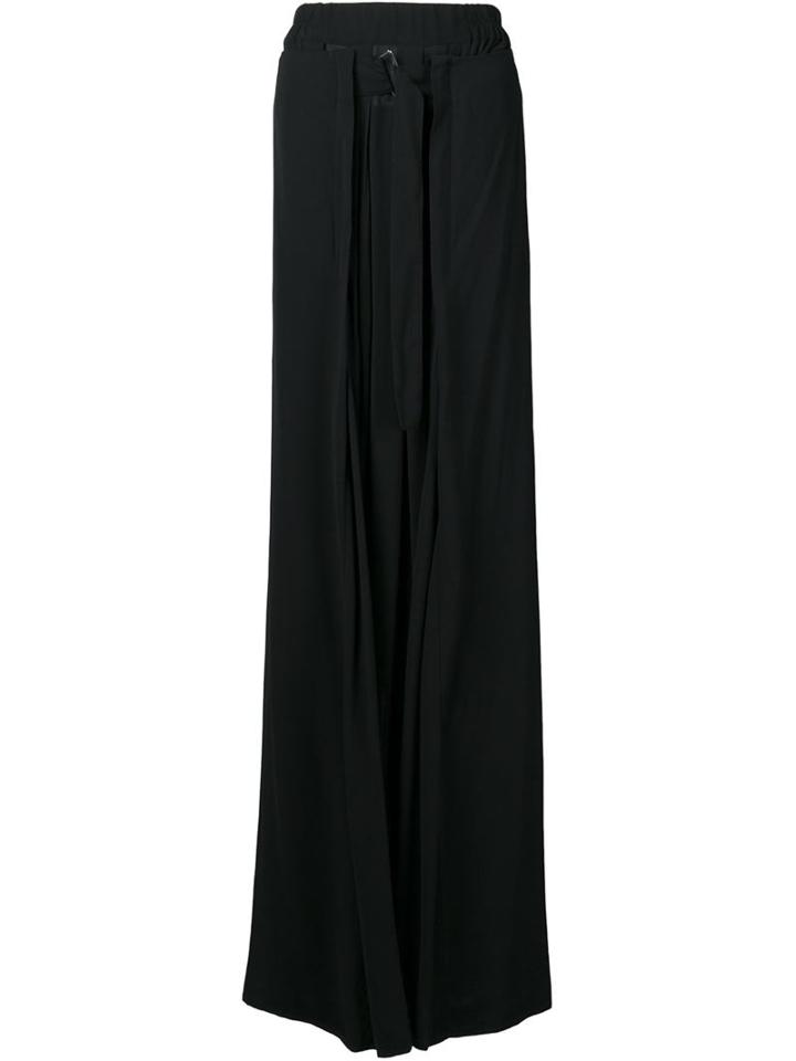 Ann Demeulemeester Pleated Floor Length Skirt