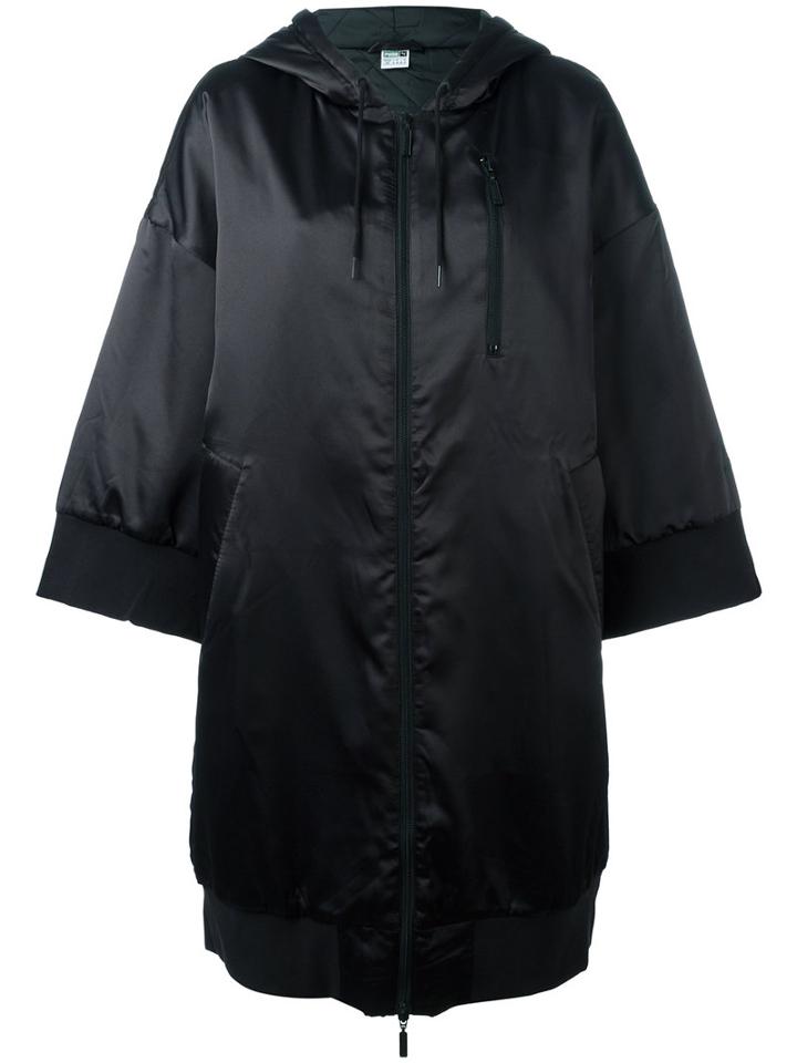 Puma 'xtreme' Oversized Hooded Jacket, Women's, Size: Medium, Black, Polyester/spandex/elastane/cotton