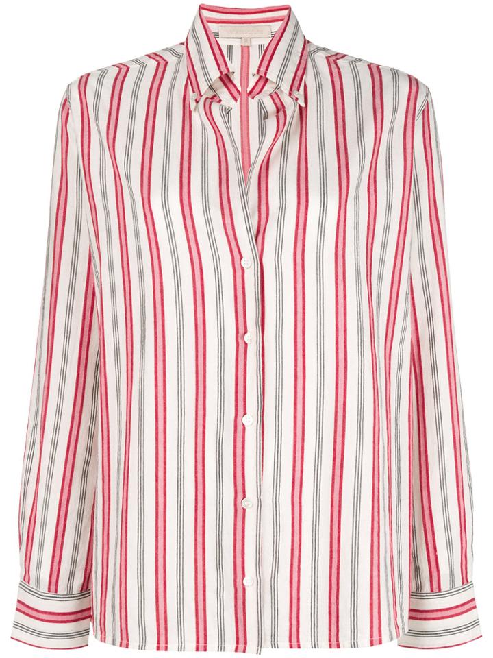 Vanessa Bruno Striped Button-down Shirt - White
