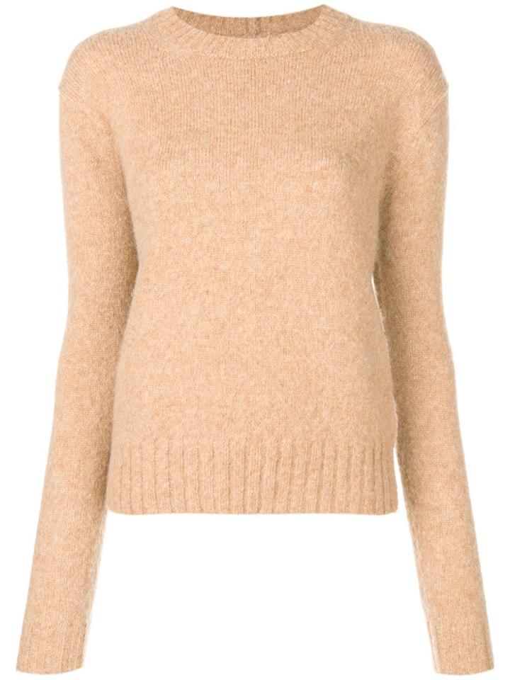 Helmut Lang Knitted Jumper - Brown