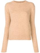 Helmut Lang Knitted Jumper - Brown