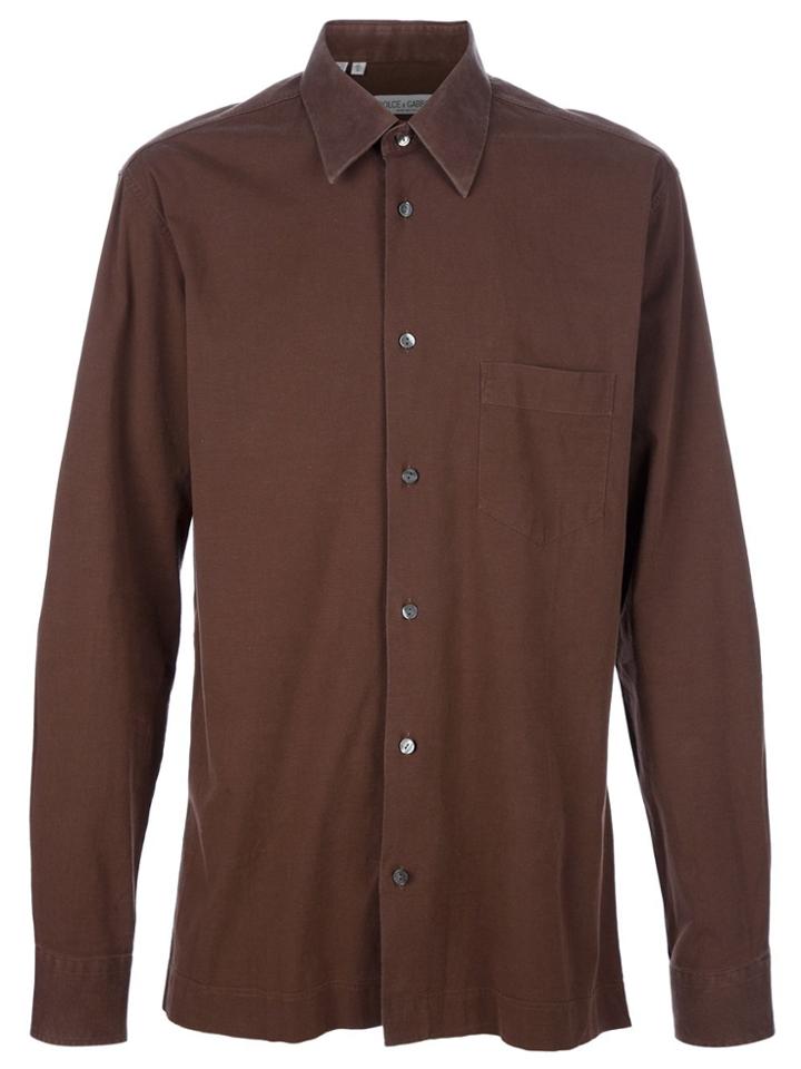 Dolce & Gabbana Vintage Classic Shirt - Brown