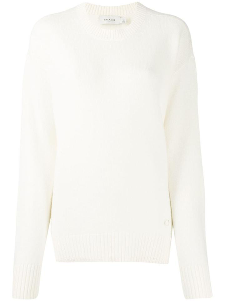 Coach Round-neck Sweater - Neutrals