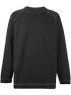 Off-white Washed Sweatshirt, Men's, Size: Small, Black, Cotton
