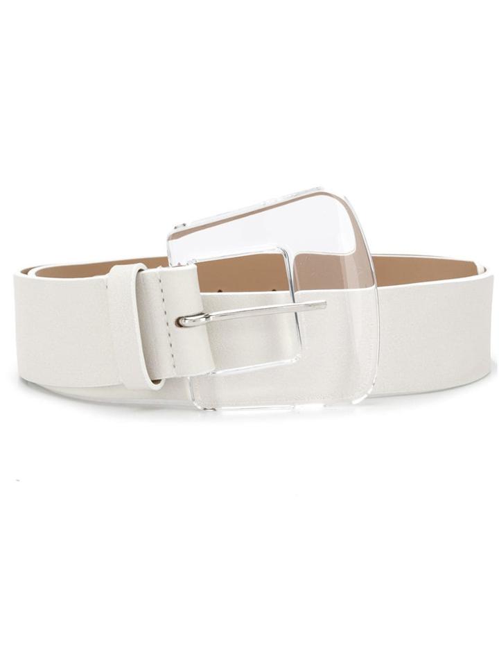 B-low The Belt Transparent Buckle Belt - Neutrals