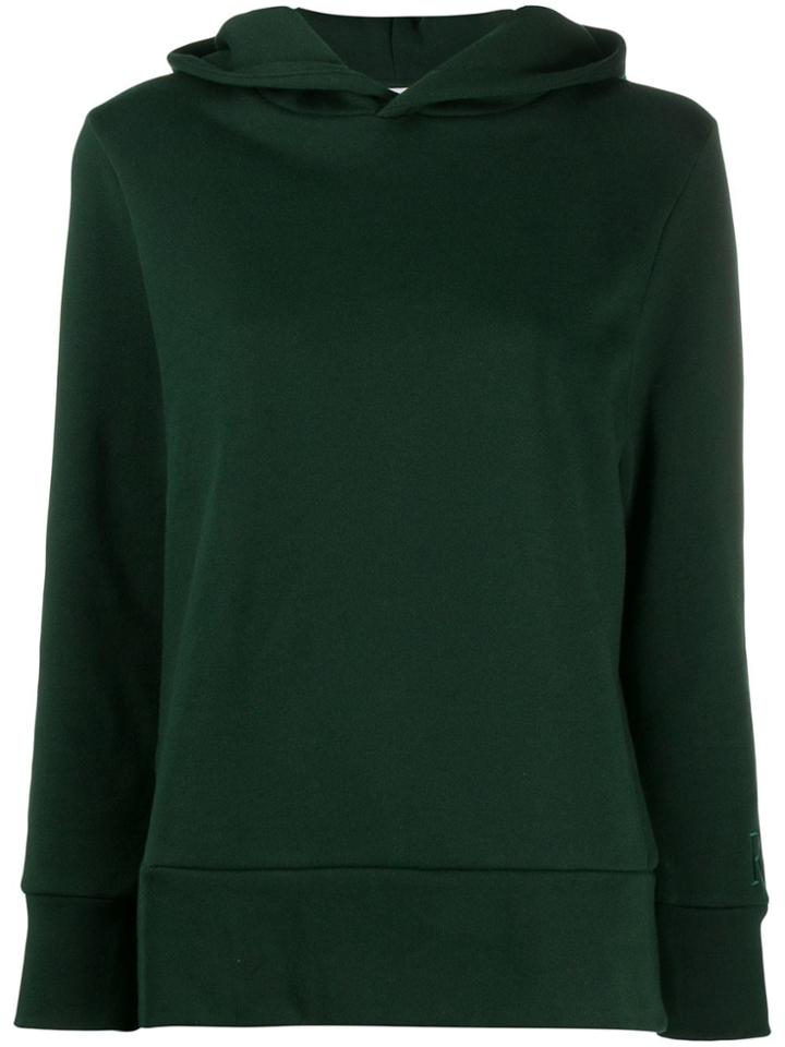 Roseanna Embroidered Logo Hoodie - Green