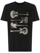 Osklen Eletric Guitars Print T-shirt - Black
