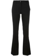P.a.r.o.s.h. 'lily' Trousers, Women's, Size: Large, Black, Virgin Wool/spandex/elastane