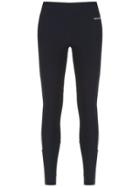 Track & Field Action Legging With Cut Details - Black