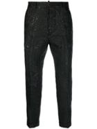 Dsquared2 Crystal Embellished Trousers - Black