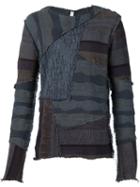 Damir Doma Patchwork Knitted Sweater