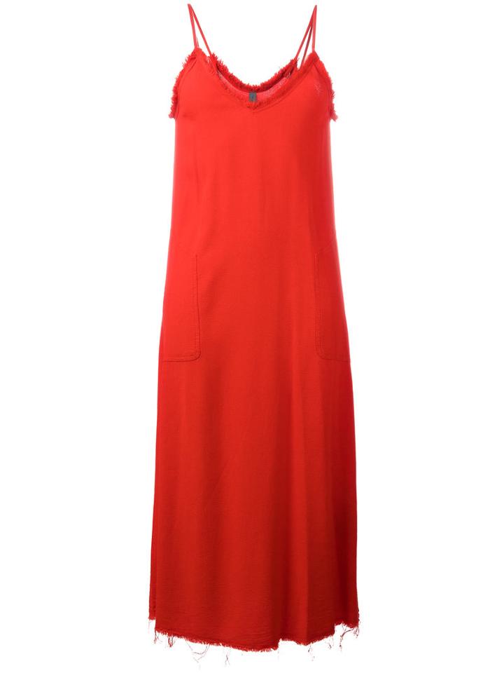 Raquel Allegra V-neck Dress, Size: 1, Red, Rayon