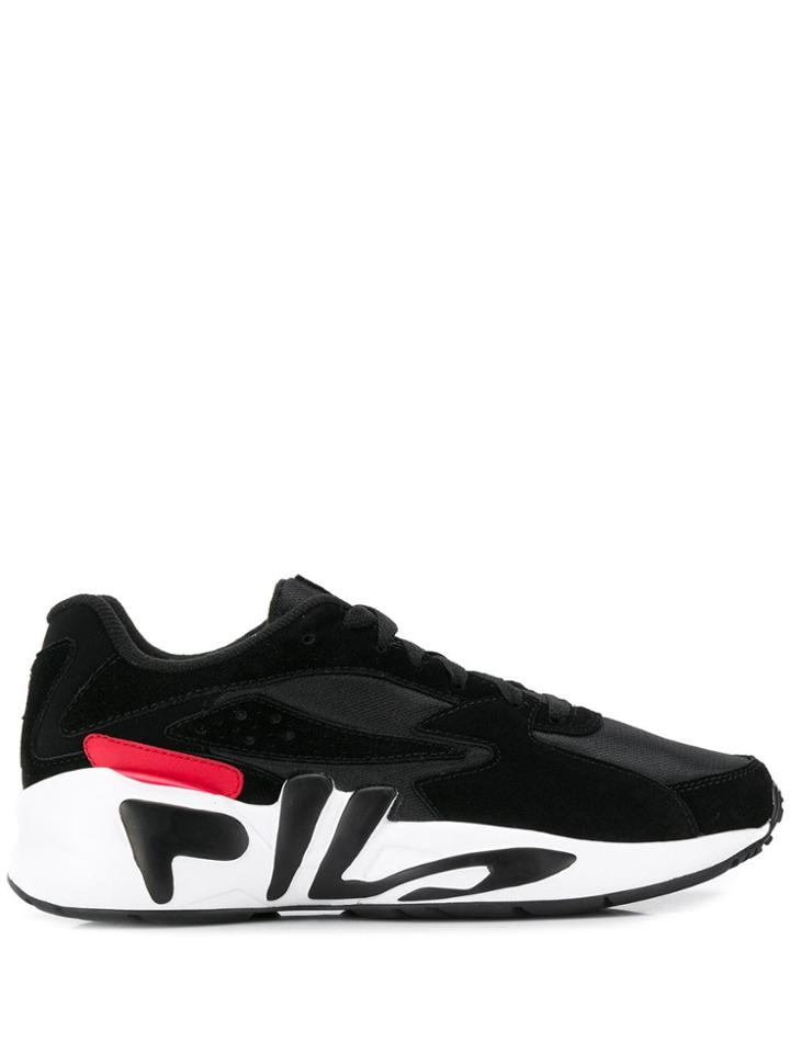 Fila Logo Sole Sneakers - Black
