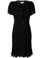 Michael Kors Collection Gilded Embellished Dress - Black
