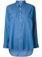 Guild Prime - Denim Shirt - Women - Cotton/nylon/cupro - 36, Blue, Cotton/nylon/cupro