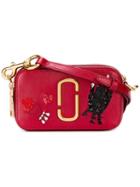 Marc Jacobs - Hand To Heart Snapshot Crossbody Bag - Women - Leather - One Size, Women's, Red, Leather