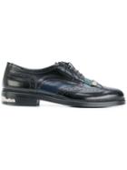 Toga Virilis Fringed Brogues - Aj855-black Polido Mix