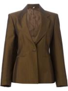 Romeo Gigli Vintage Classic Blazer, Women's, Size: 44, Brown