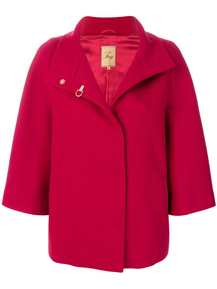 Fay Virginia Short Coat - Red
