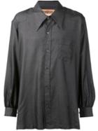 Andreas Kronthaler For Vivienne Westwood Big Shirt, Adult Unisex, Size: I, Grey, Silk