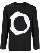 Fumito Ganryu Zip Details T-shirt - Black