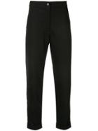 Zambesi Cropped Cigarette Trousers - Black