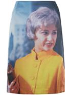 Undercover Photographic Print Skirt - Multicolour