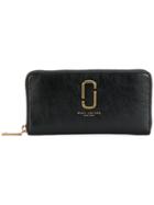 Marc Jacobs Double J Standard Continental Wallet - Black