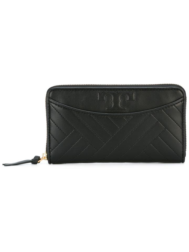 Tory Burch Alexa Zip Continental Wallet - Black
