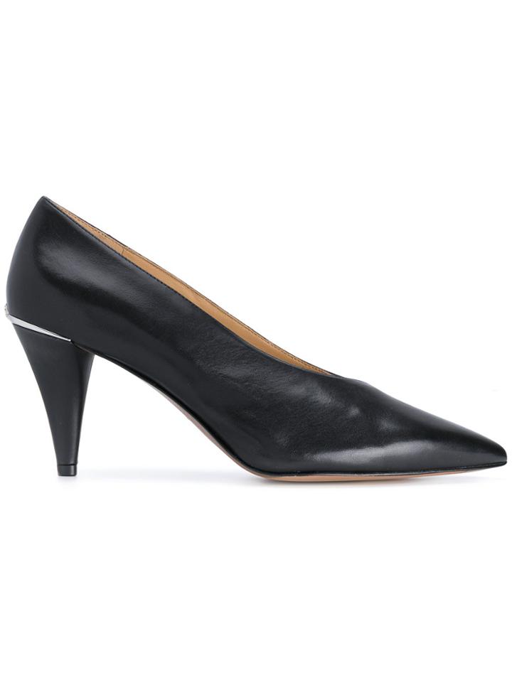 Michael Michael Kors Pointed Toe Pumps - Black