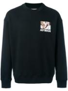 Joyrich 'brigitte' Print Sweatshirt, Men's, Size: Medium, Black, Cotton
