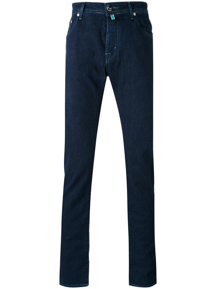 Jacob Cohen - Denim Straight-leg Jeans - Men - Cotton/polyester/spandex/elastane - 33, Blue, Cotton/polyester/spandex/elastane