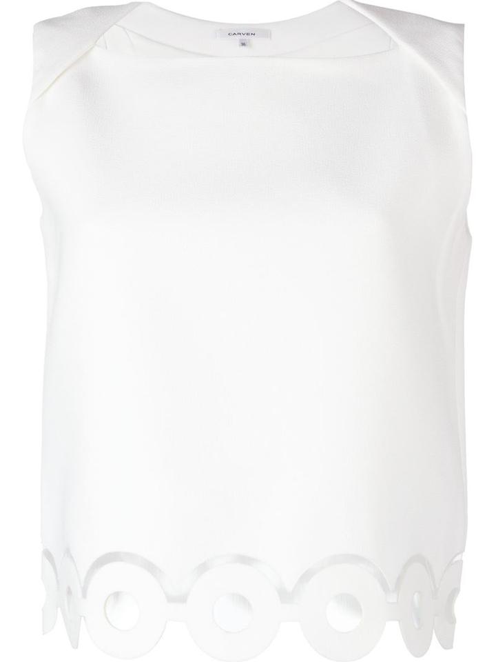 Carven Hoop Hem Tank Top