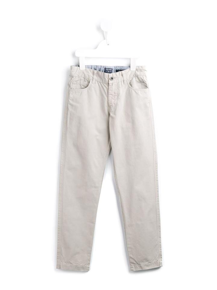 Woolrich Kids Classic Chinos, Boy's, Size: 8 Yrs, Grey