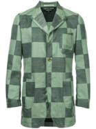 Comme Des Garçons Vintage Checkerboard Jacket - Green