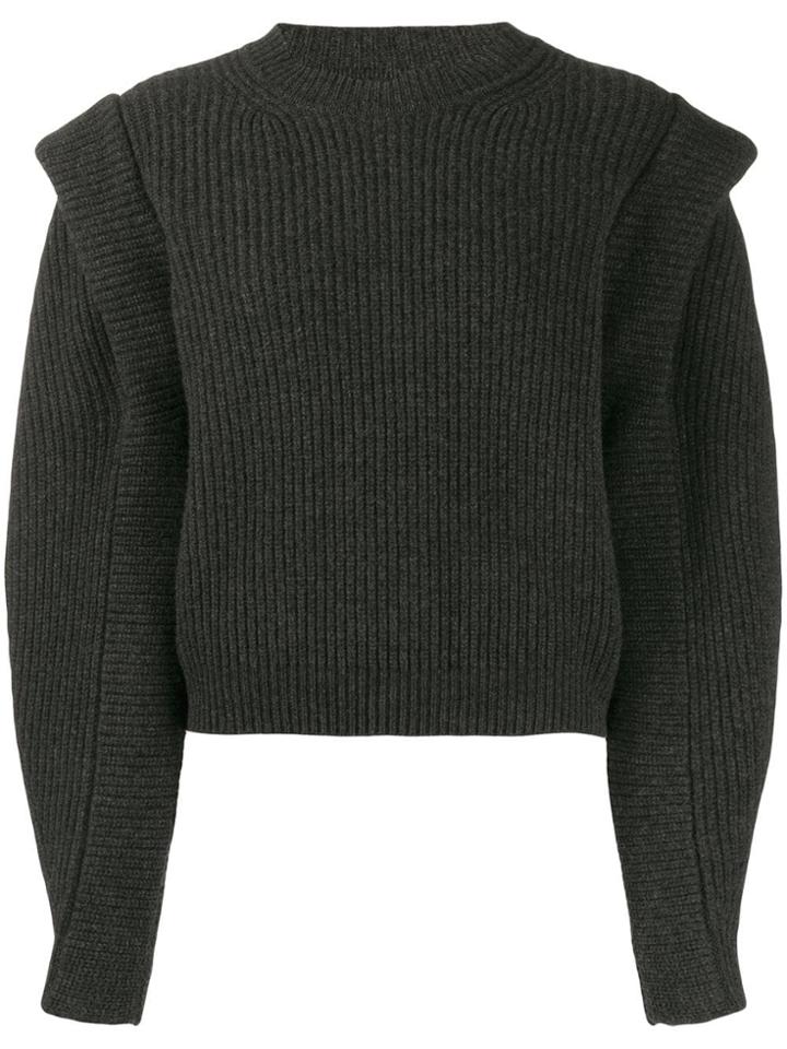 Isabel Marant Bolton Knitted Jumper - Grey