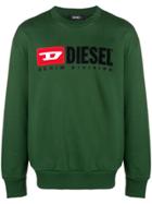 Diesel Logo Sweatshirt - Green