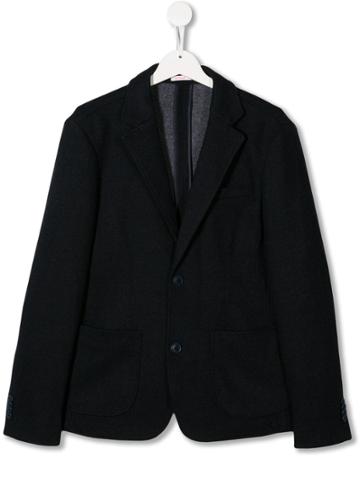 Sun 68 Kids Teen Button Blazer - Blue
