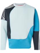 Adidas By Kolor Spacer Crew Sweatshirt - Blue
