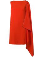 Mcq Alexander Mcqueen Short Rhinestone-embellished Dress - Red