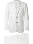 Lanvin Attitude Two-piece Suit, Men's, Size: 50, Grey, Cotton/viscose