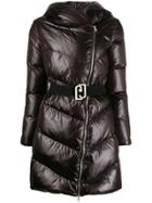 Liu Jo Hooded Padded Coat - Black