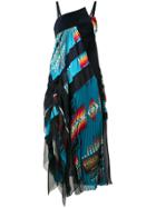 Sacai Southwest-inspired Dress - Blue