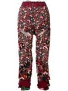 Sacai Floral Track Trousers - Multicolour