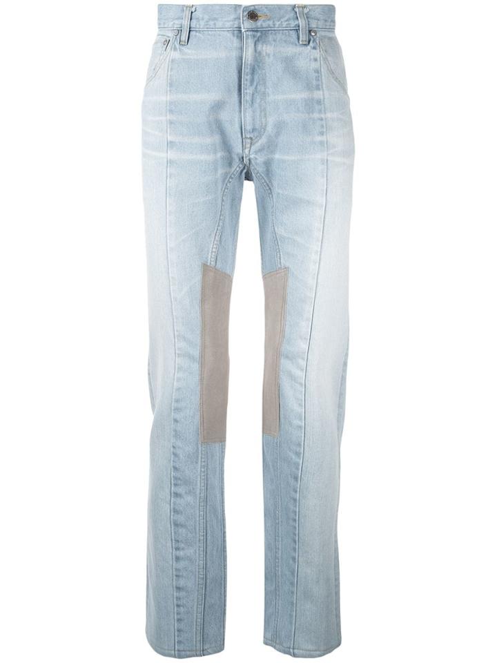 Facetasm Straight Leg Jeans - Blue