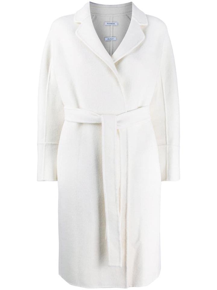 P.a.r.o.s.h. Wrap Style Coat - White