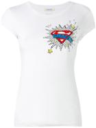 Iceberg - Comic Print T-shirt - Women - Cotton - 38, White, Cotton