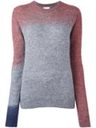See By Chloé Tri-colour Degradé Jumper, Women's, Size: Small, Grey, Polyamide/wool/alpaca
