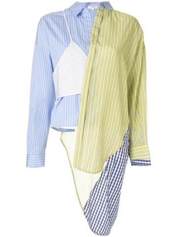 Enföld Asymmetrical Shirt - Blue