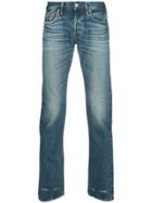 Hysteric Glamour Stud Trim Straight-leg Jeans - Blue